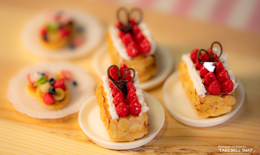 樹脂粘土-ナポレオンパイ