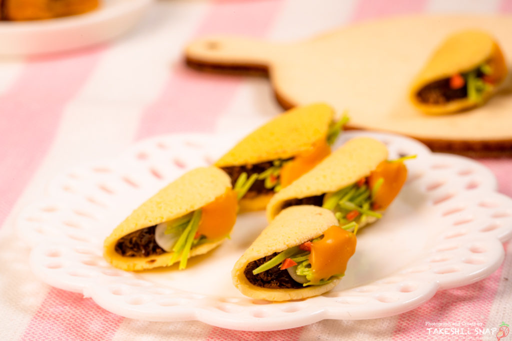 タコス-樹脂粘土スィーツデコ-みかんくらふと