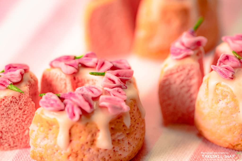 さくらのシフォンケーキ